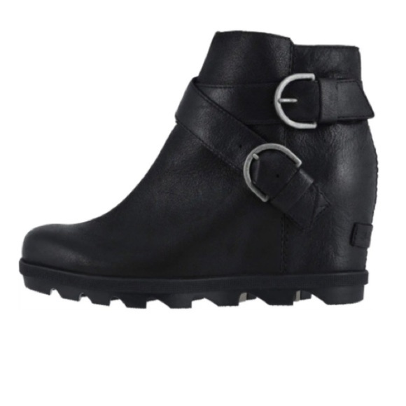 SOREL Joan of Arctic Wedge II Buckle Bootie Size 7.5 - Picture 10 of 10